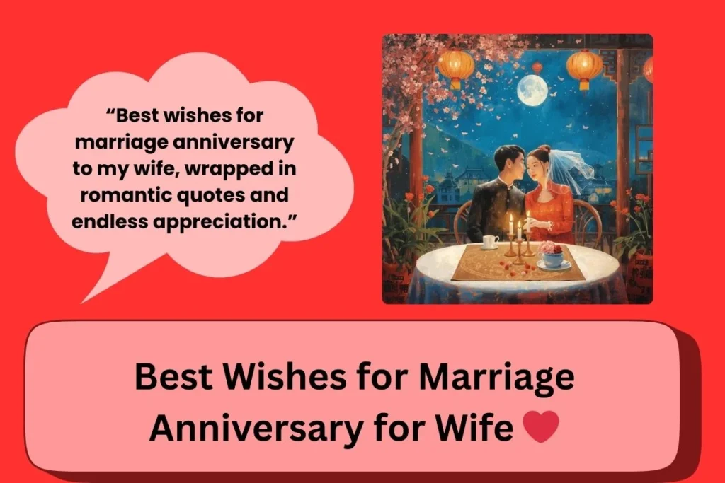 Best Wishes Marriage Anniversary Wife