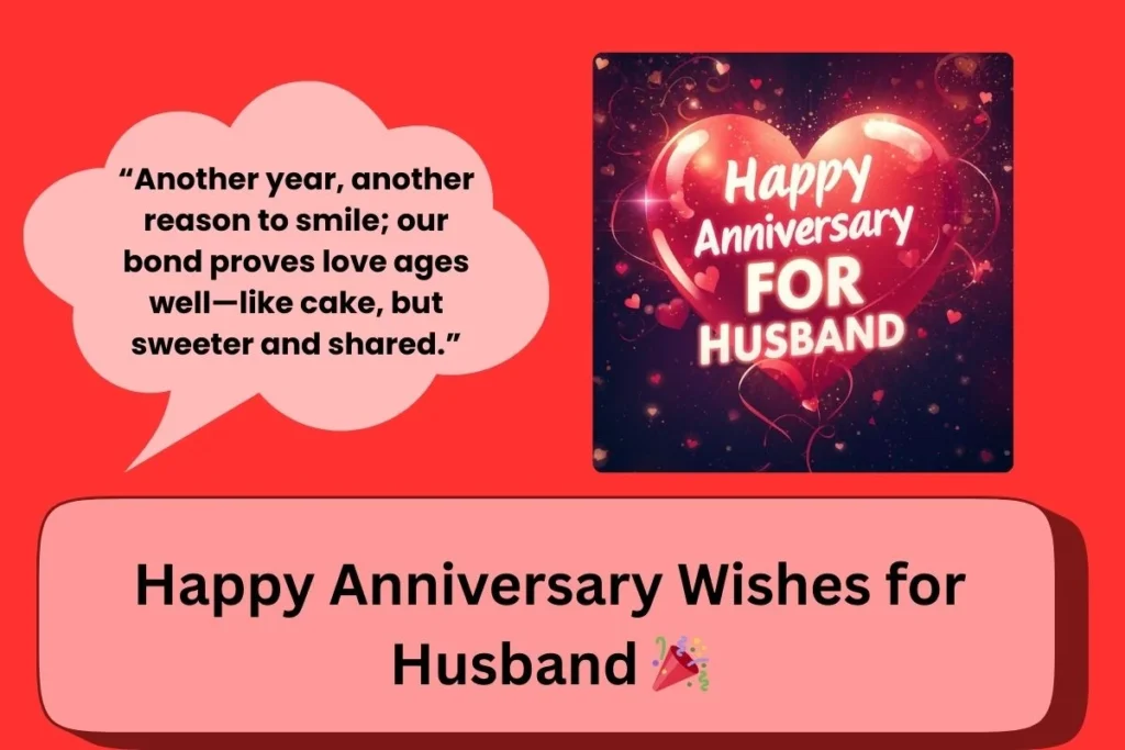 Happy Anniversary Wishes Husband