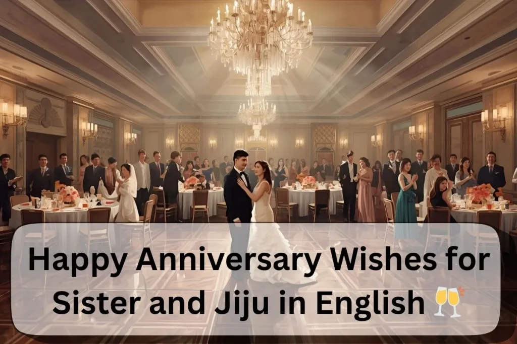 Happy Anniversary Wishes for Sister and Jiju in English