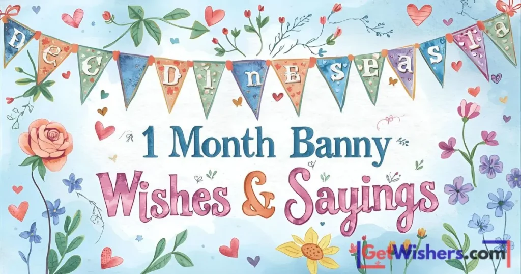 One month wishes