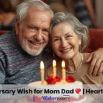Anniversary wish mom dad