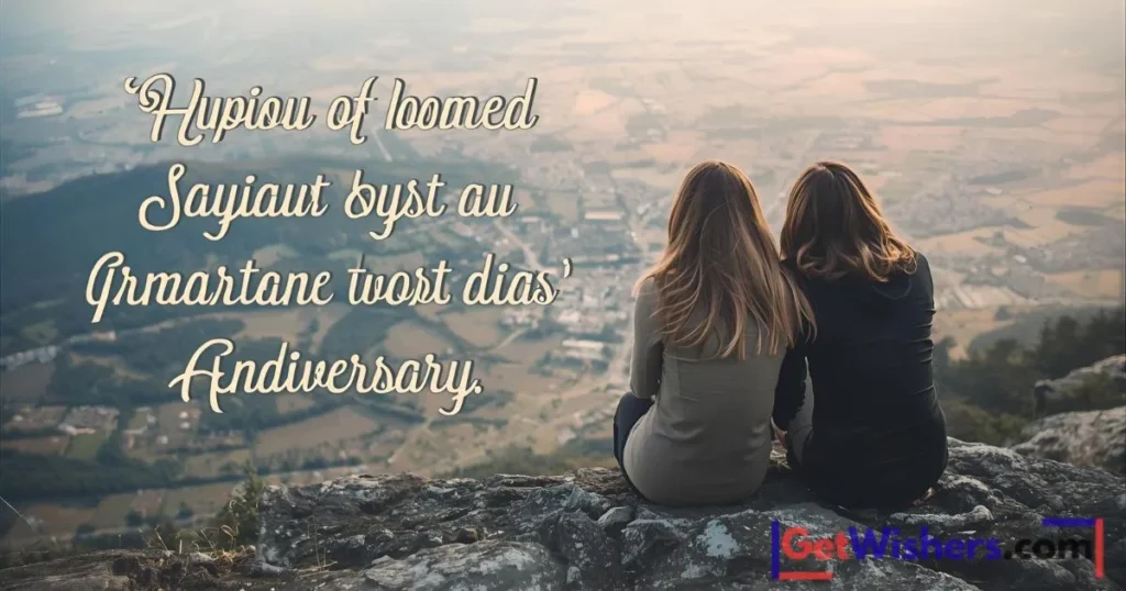 Friend anniversary wishes