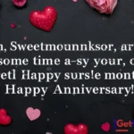 Sweet one month wishes