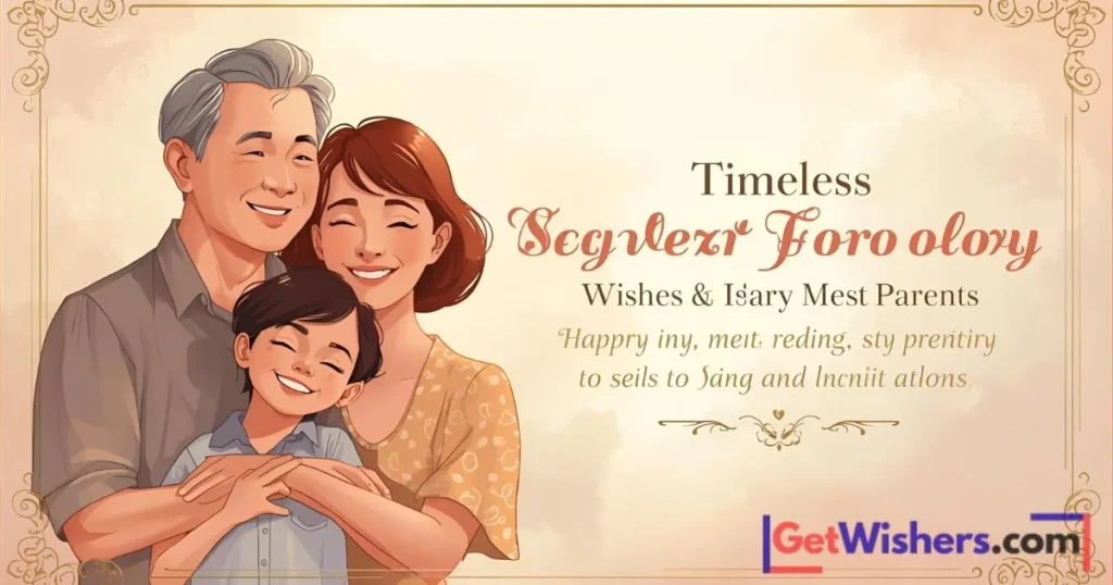 Timless silver jubilee wishes for parents