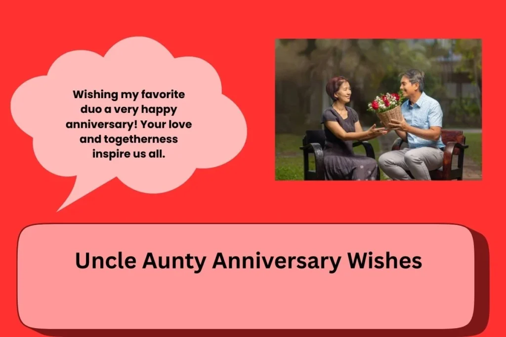 Uncle Aunty Anniversary Wishes