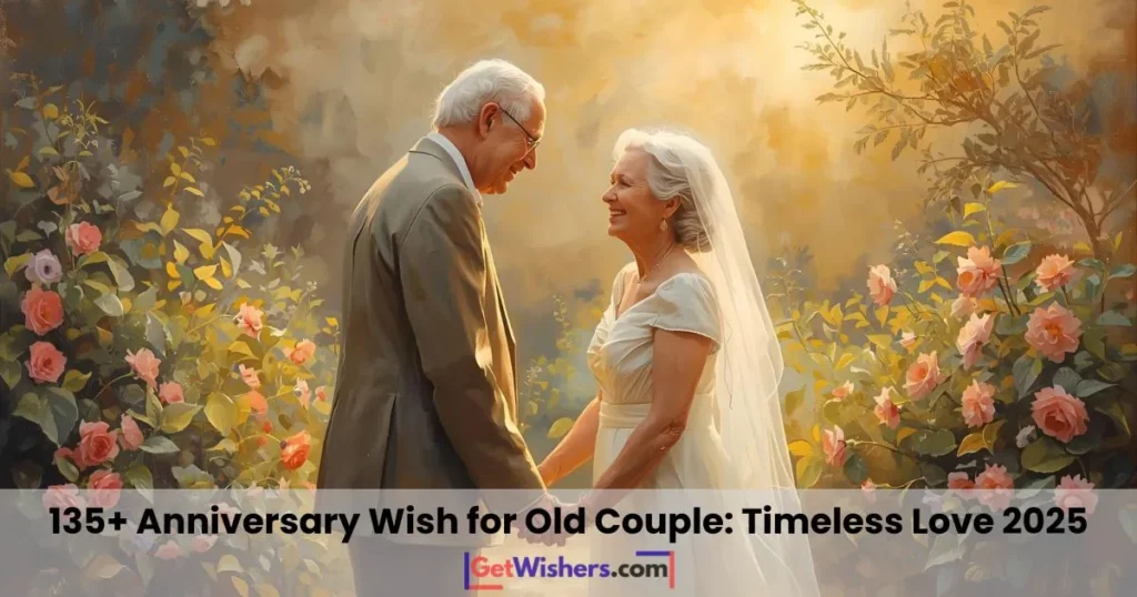 Wish old couple