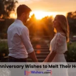 Anniversary wishes melt heart