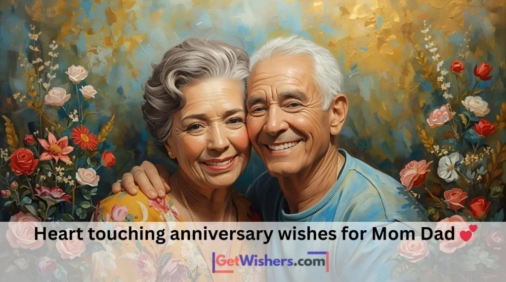 Heart Touching Anniversary Wishes Mom Dad