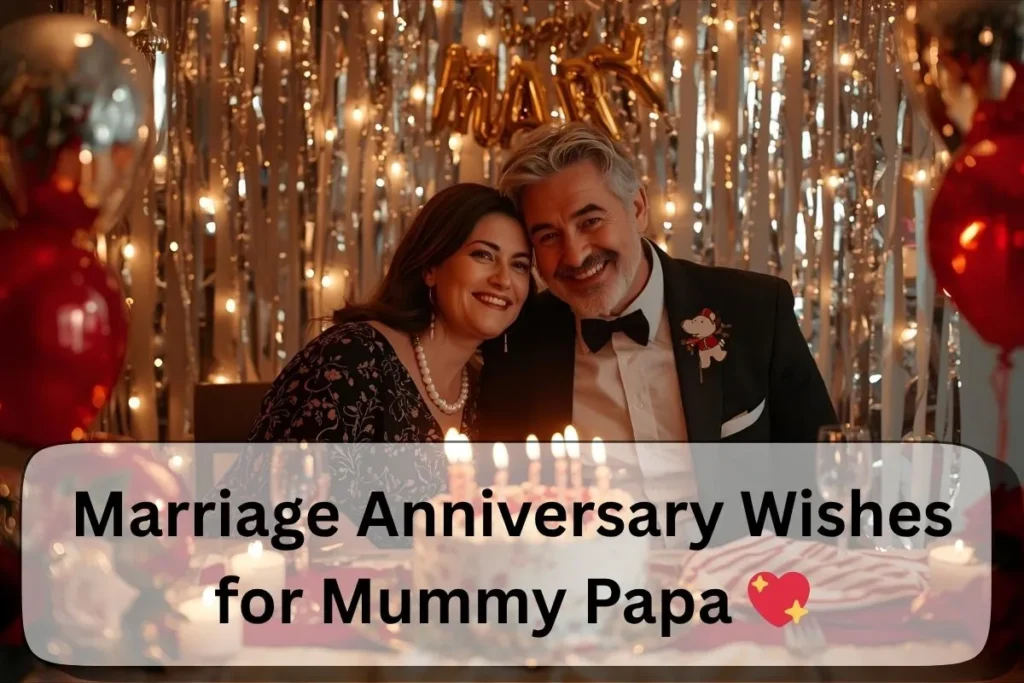 Marriage Anniversary Wishes for Mummy Papa