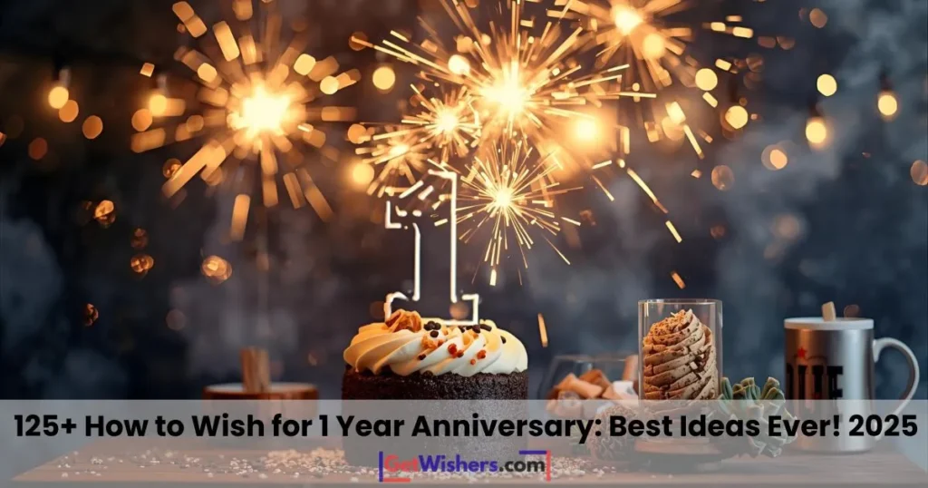 One year anniversary