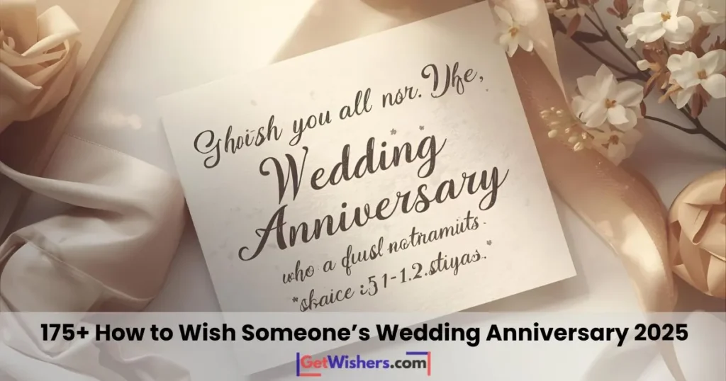 Someone anniversary wish