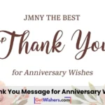 Thankyou messages wishes