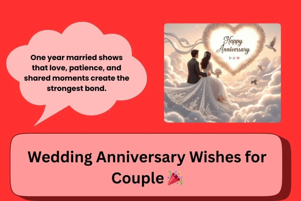 Wedding Anniversary Wishes for Couple