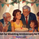 Wedding anniversary wish parents