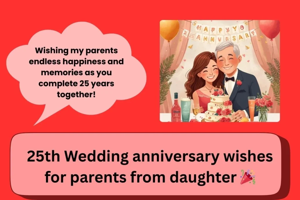 Wedding Anniversary Wishes For Parents From Daughter