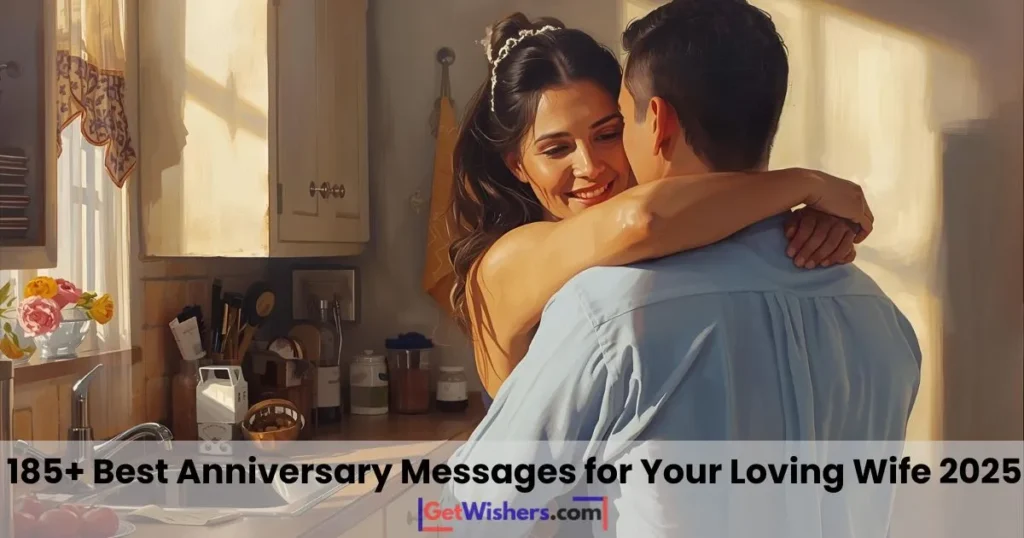 Wish for marriage anniversary to wife