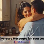 Wish for marriage anniversary to wife