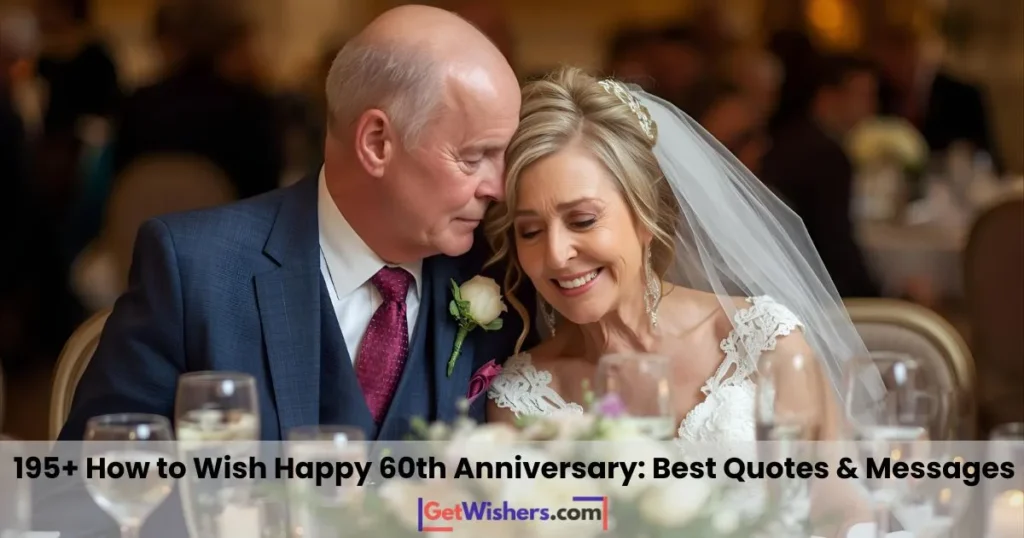 How to wish for 60th wedding anniversary