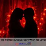 Anniversary wish for love