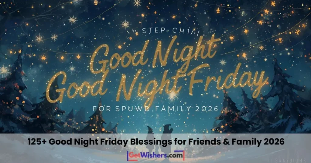 Good Night Friday Blessings
