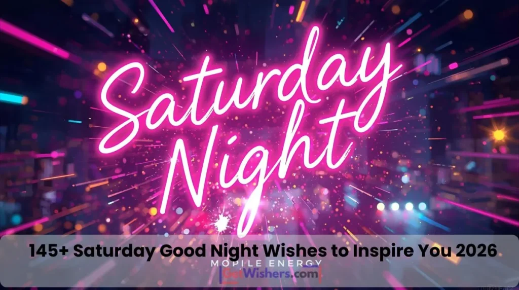 Saturday good night wishes