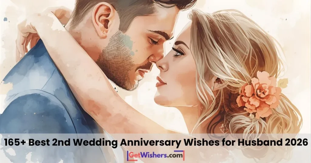 2nd wedding anniversary wishes for husband