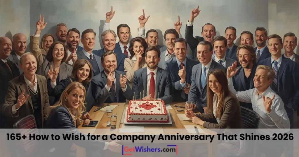 How to wish for a company anniversary