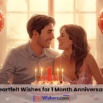 Wish for 1 month anniversary