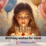 Birthday Wishes Sister