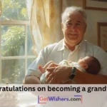 Congratulations Becoming Grandfather