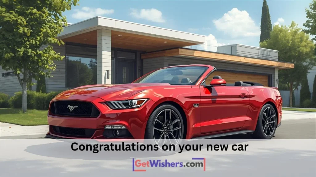 Congratulations New Car