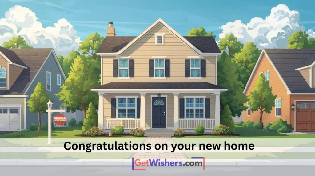 Congratulations New Home