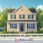 Congratulations New Home