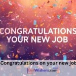 Congratulations New Job