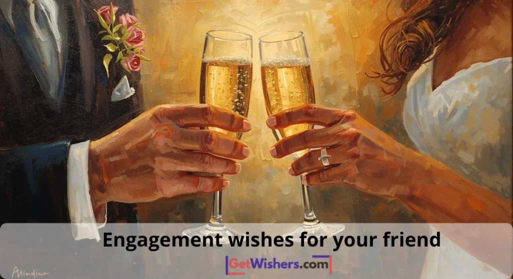 Engagement Wishes Friend