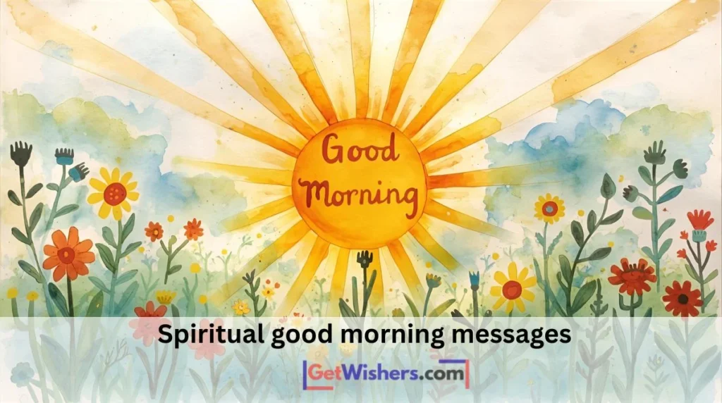 Spiritual Good Morning Messages