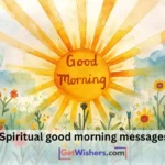Spiritual Good Morning Messages