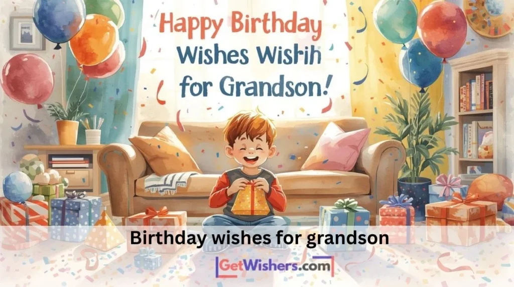 Birthday Wishes For Grandson