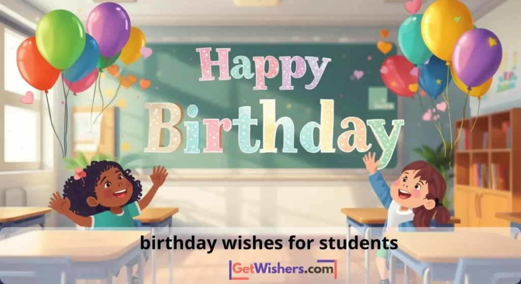 Birthday Wishes Students