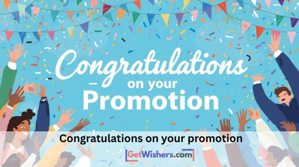 Congratulations Promotion