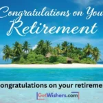 Congratulations Retirement