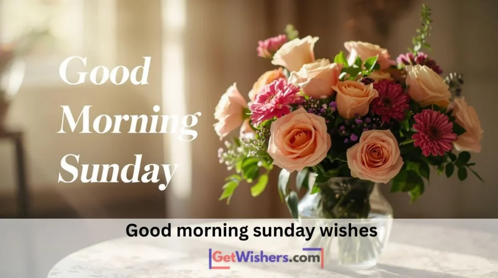 Good Morning Sunday Wishes