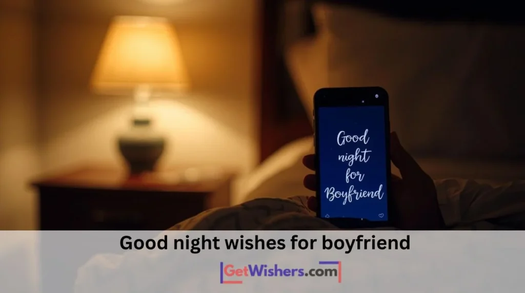 Good Night Wishes Boyfriend