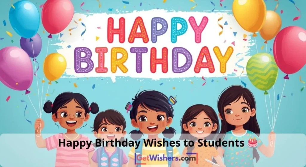 Happy Birthday Wishes To Students