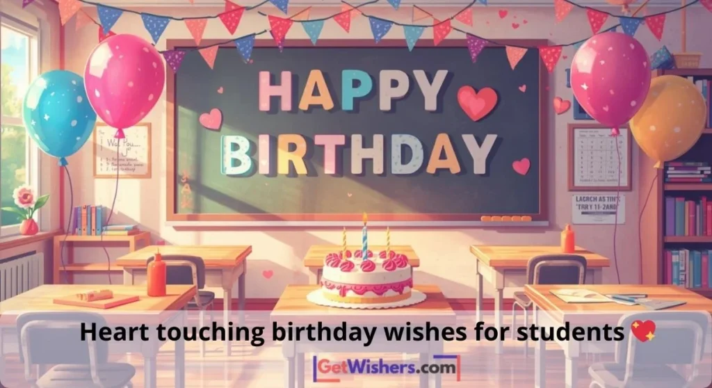 Heart Touching Birthday Wishes For Students