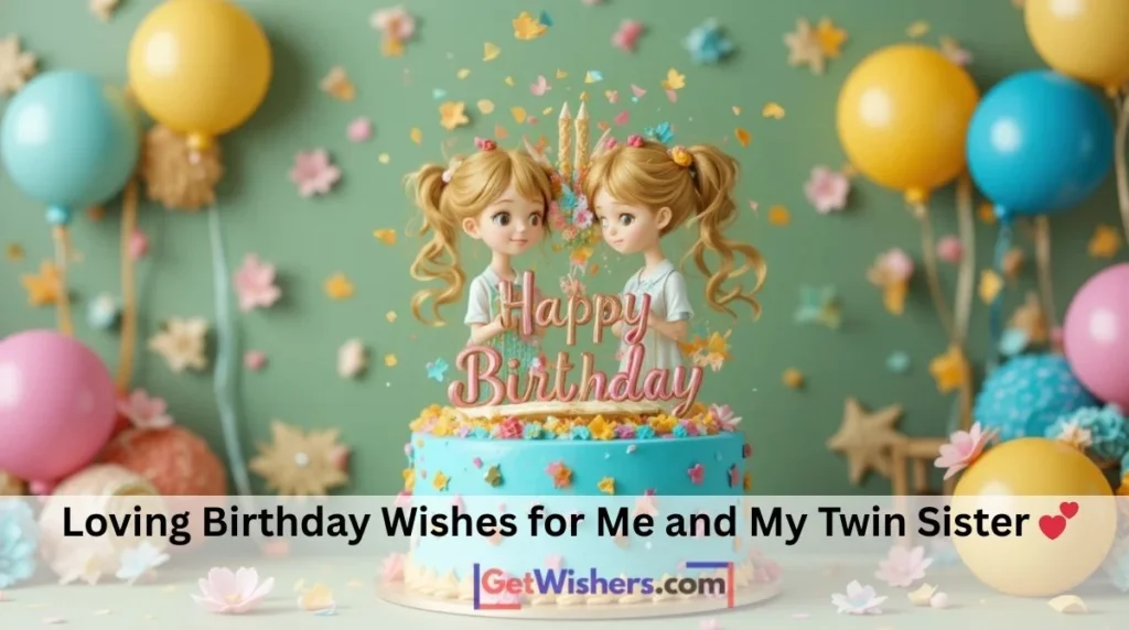 Loving Birthday Wishes For Me And My Twin Sister