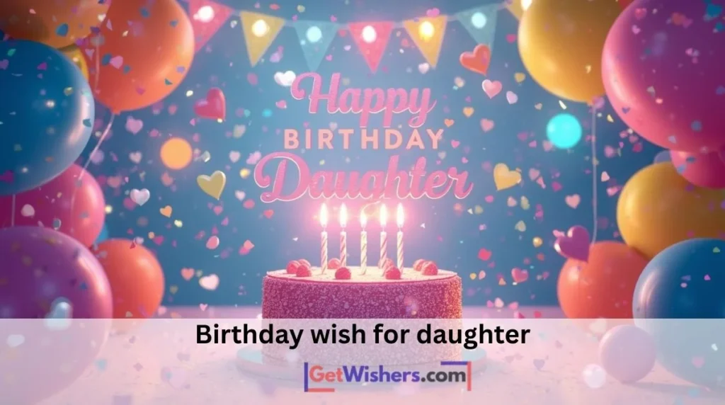 Birthday Wish For Daughter
