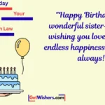 Birthday Wishes For Your Sister In Law