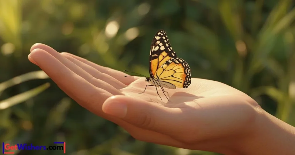 Yellow And Black Butterfly As Messengers