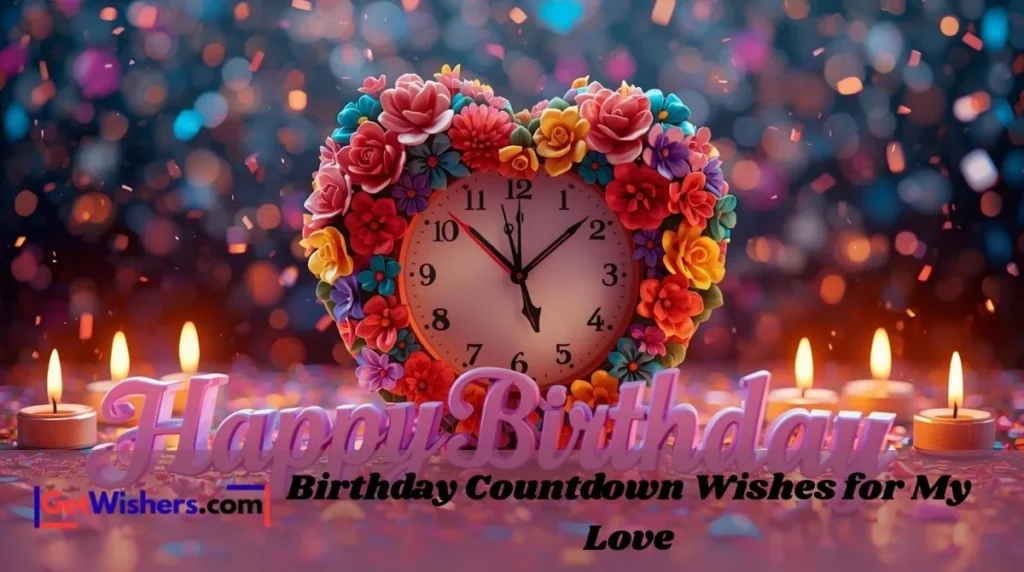 Birthday Countdown Wishes For My Love